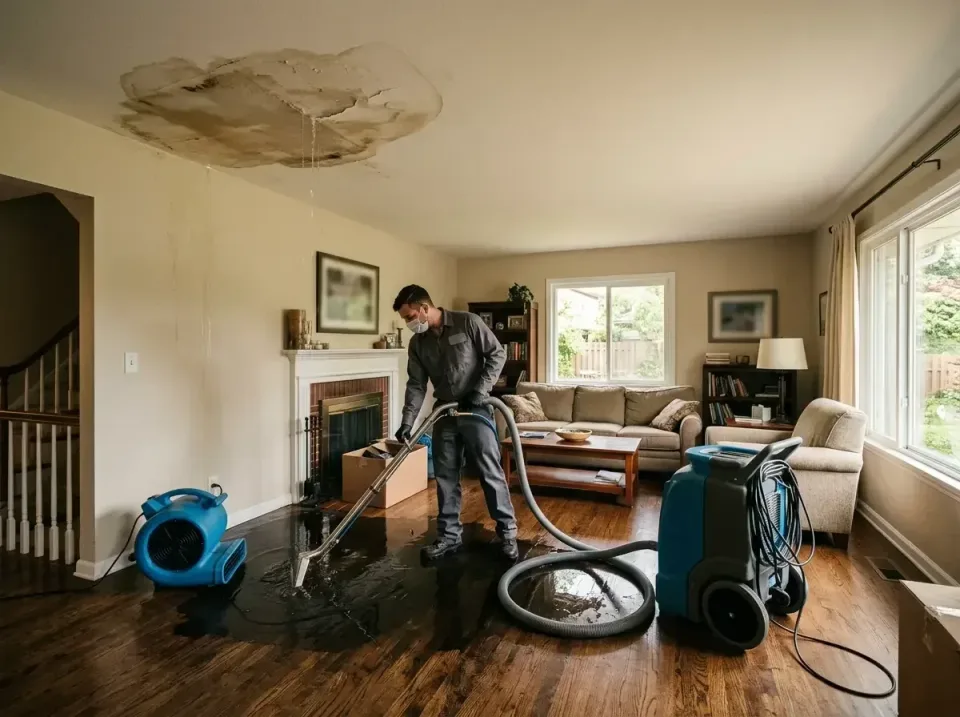 attic-pipe-burst-ceiling-drip-008 — frequently asked questions, Water Damage Restoration & Carpet Care in Allendale, SC